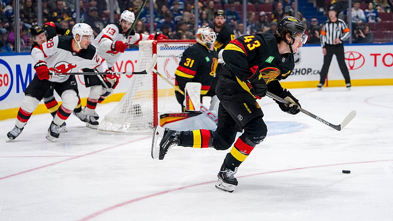 NHL: New Jersey Devils at Vancouver Canucks