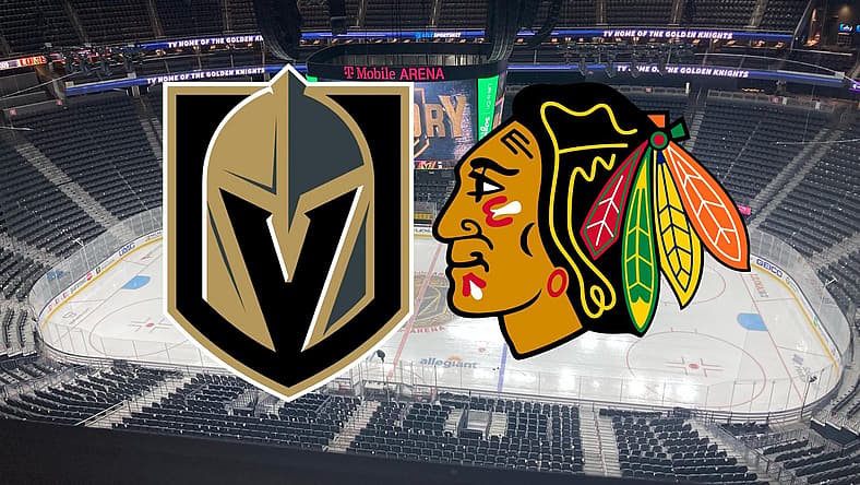 Vegas Golden Knights Chicago Blackhawks HOME
