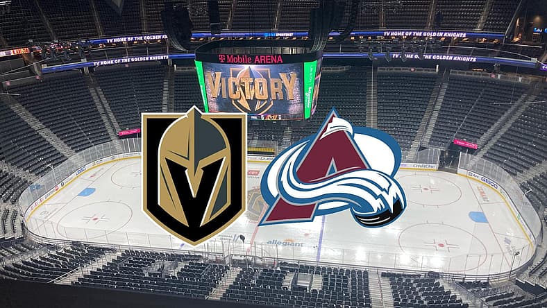 Vegas Golden Knights Colorado Avalanche HOME