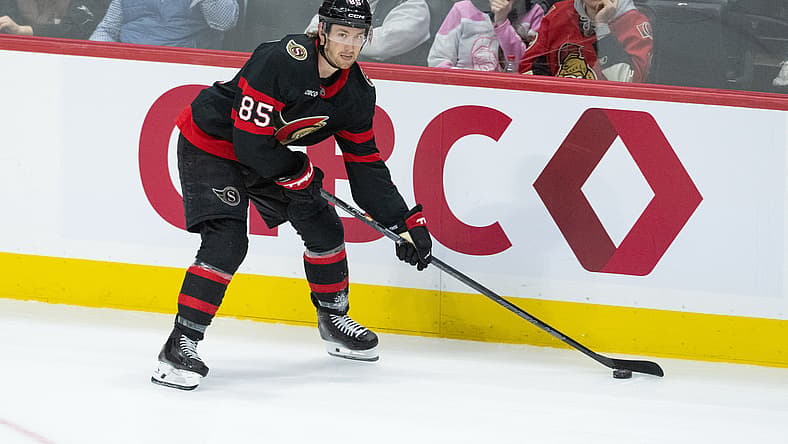 NHL: Columbus Blue Jackets at Ottawa Senators