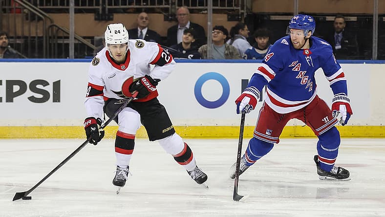 NHL: Ottawa Senators at New York Rangers