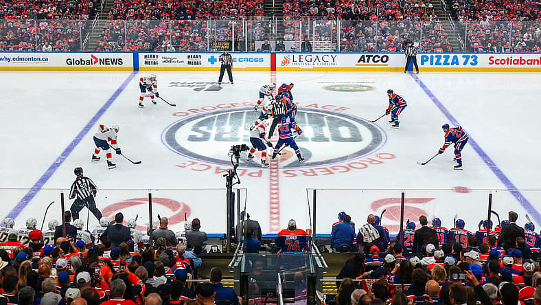 NHL: Stanley Cup Final-Florida Panthers at Edmonton Oilers
