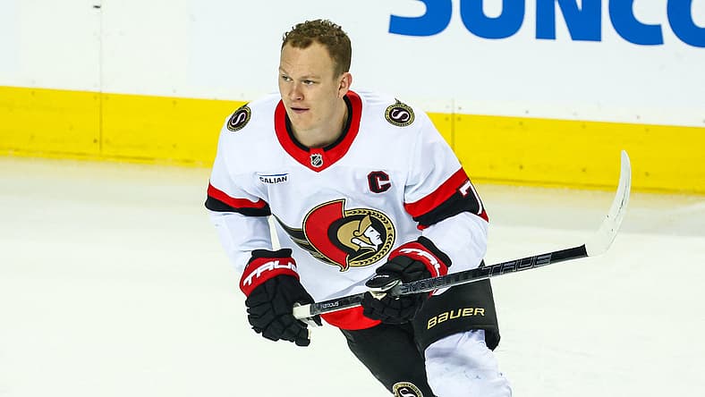 NHL: Ottawa Senators at Calgary Flames