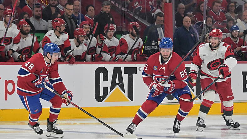 NHL: Stanley Cup Playoffs-Carolina Hurricanes at Montreal Canadiens