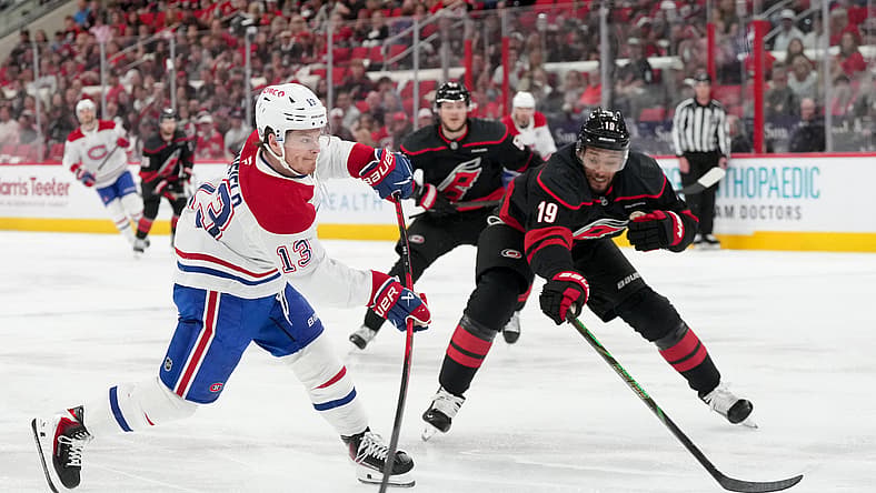NHL: Stanley Cup Playoffs-Montreal Canadiens at Carolina Hurricanes