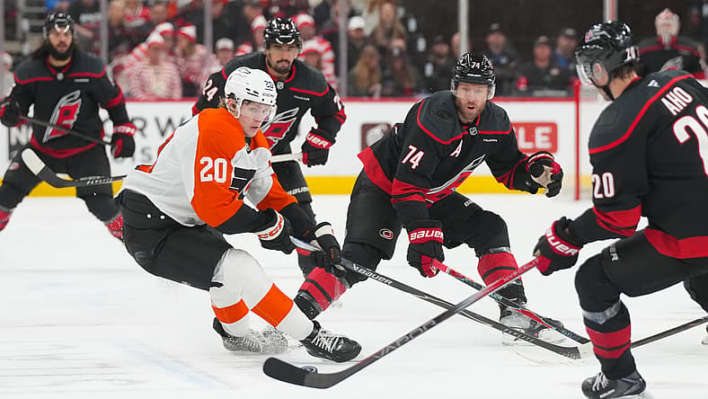 NHL: Stanley Cup Playoffs-Philadelphia Flyers at Carolina Hurricanes