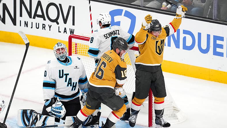 NHL: Stanley Cup Playoffs-Utah Mammoth at Vegas Golden Knights