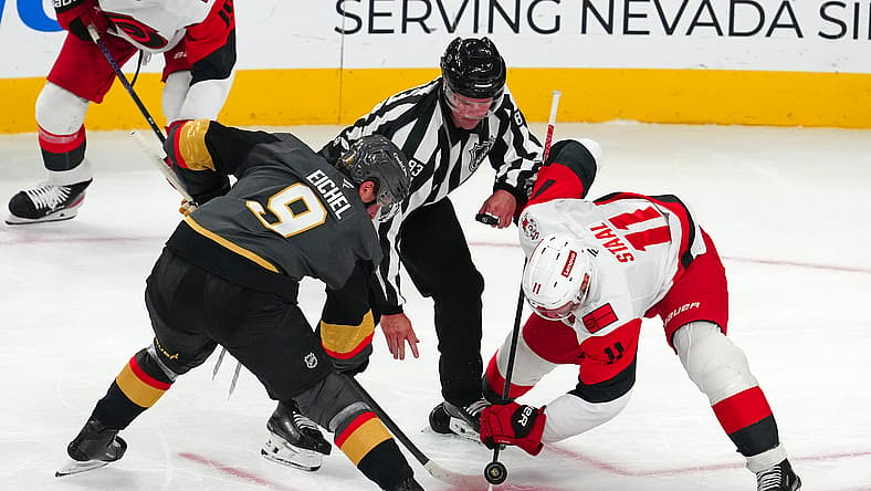 NHL: Carolina Hurricanes at Vegas Golden Knights
