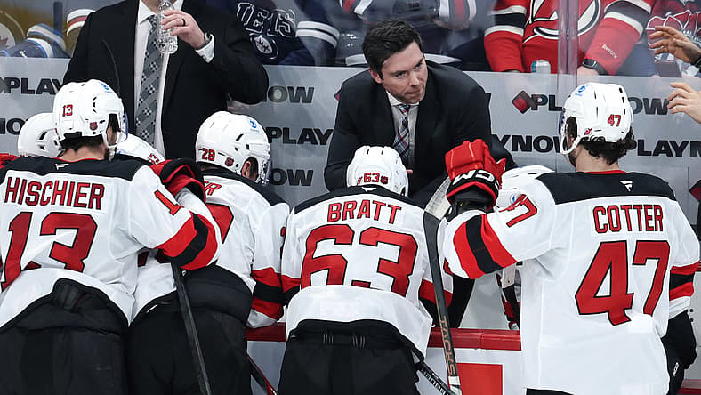 NHL: New Jersey Devils at Winnipeg Jets