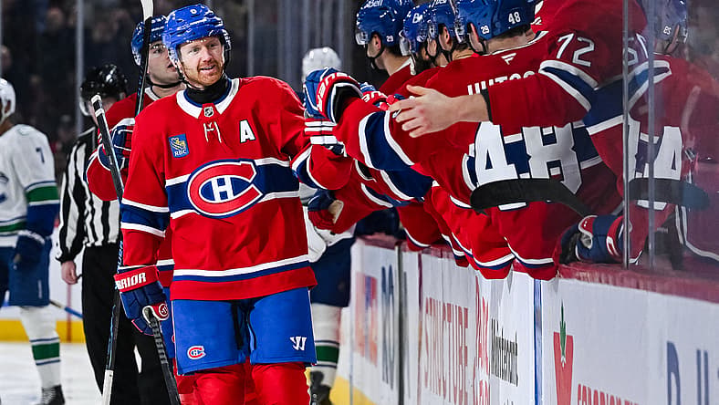NHL: Vancouver Canucks at Montreal Canadiens