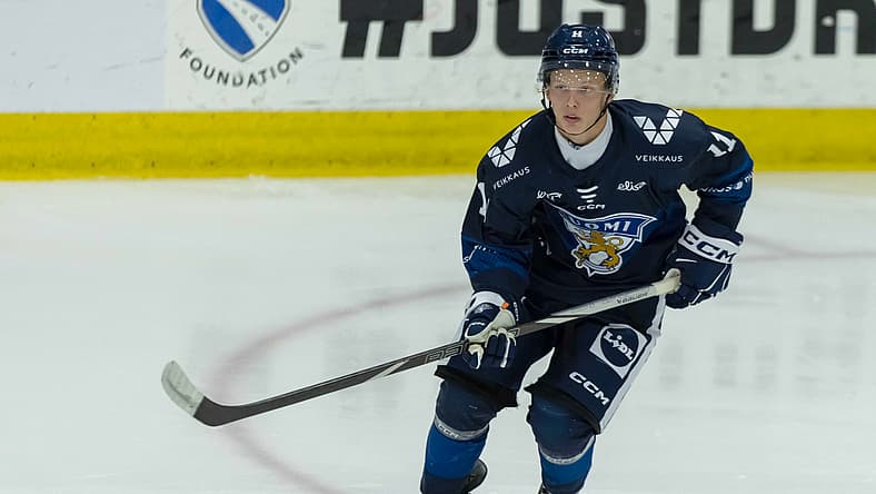 FloSports: FloHockey 2024 World Junior Summer Showcase, montreal canadiens prospect aatos koivu