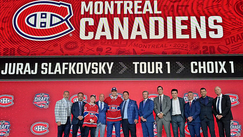 NHL: NHL Draft, juraj slafkovsky, montreal canadiens draft