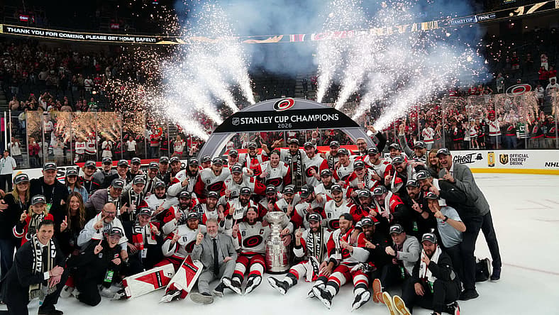 NHL: Stanley Cup Final-Carolina Hurricanes at Vegas Golden Knights