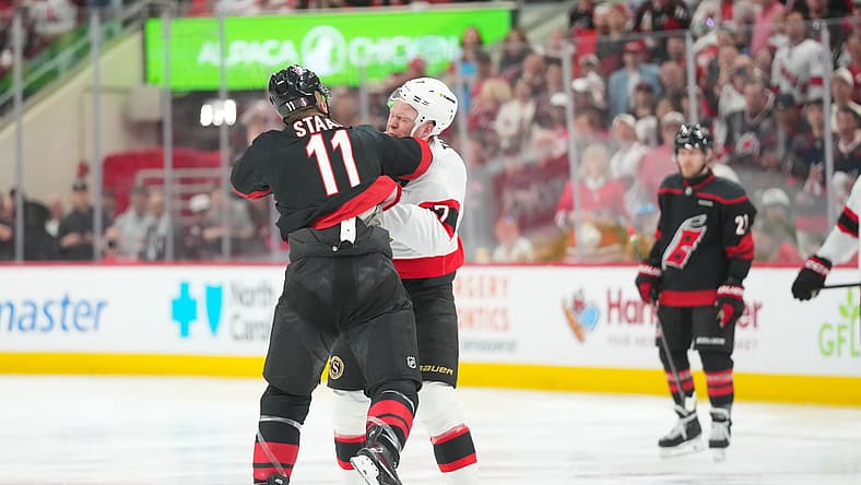 NHL: Stanley Cup Playoffs-Ottawa Senators at Carolina Hurricanes