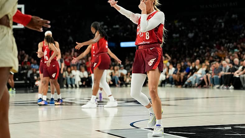 WNBA: Indiana Fever at Las Vegas Aces