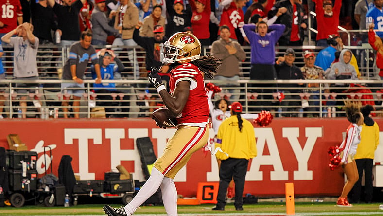 San Francisco 49ers wide receiver Brandon Aiyuk