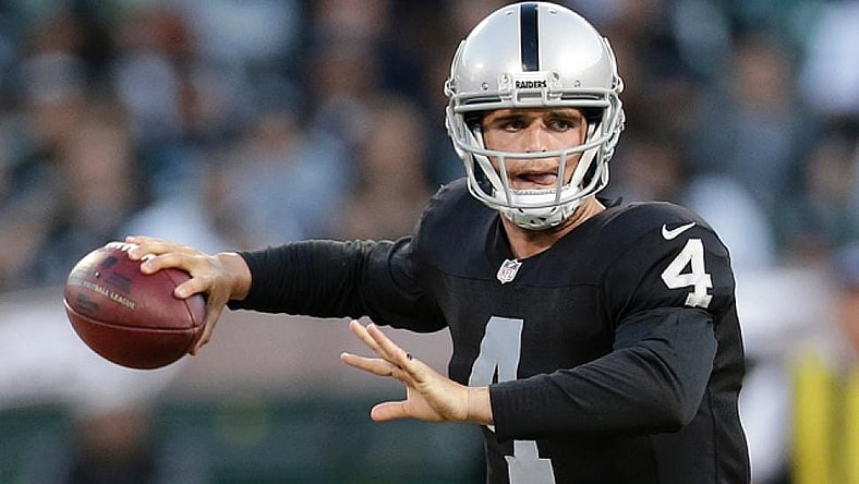Raiders quarterback Derek Carr