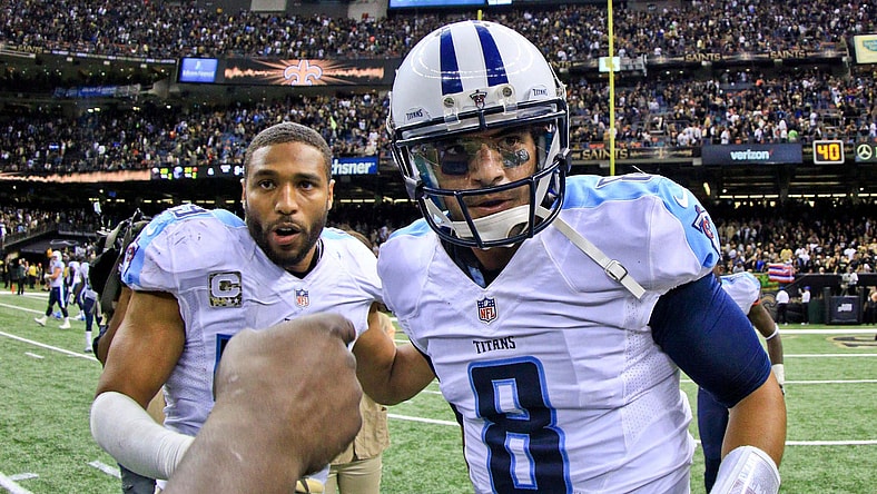 Titans quarterback Marcus Mariota