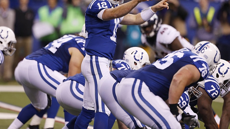 Colts QB Andrew Luck needs all the help he can get.