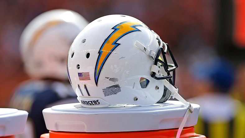Chargers helmet StubHub Center