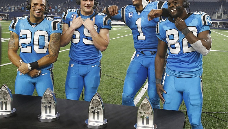 Cam Newton Luke Kuechly