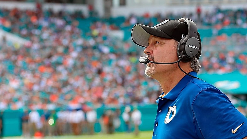 Chuck Pagano, Steve Mitchell, USA Today Sports