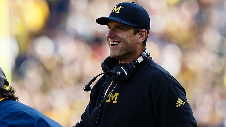 Jim Harbaugh Michigan football