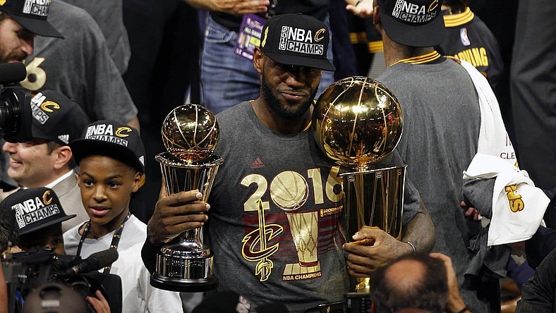LeBron James NBA championship Cleveland Cavaliers