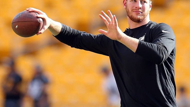 Eagles quarterback Carson Wentz