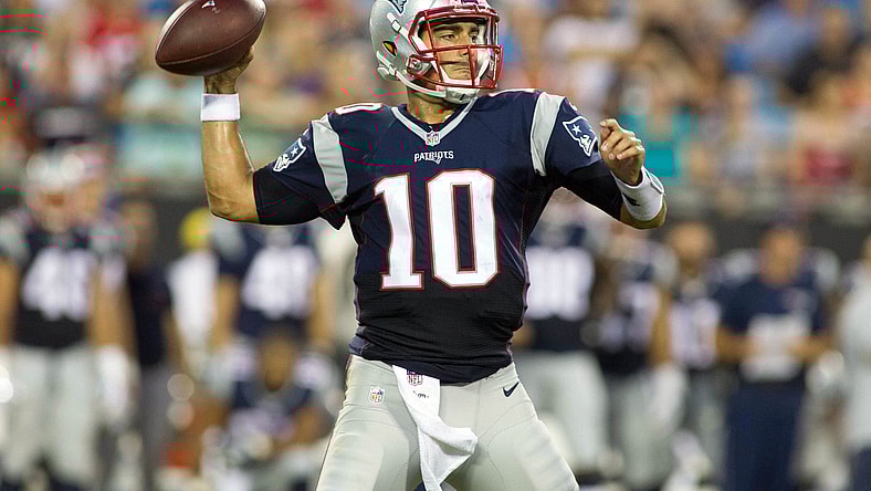 Patriots quarterback Jimmy Garoppolo?