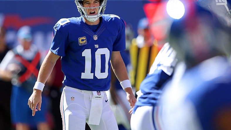 Giants quarterback Eli Manning