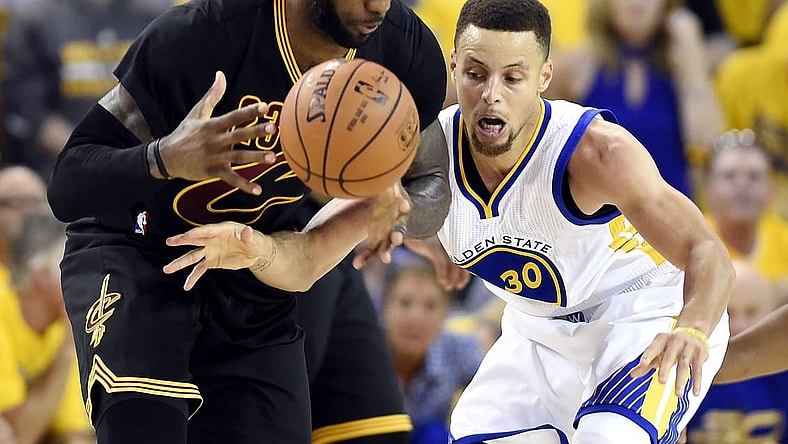 Stephen Curry LeBron James NBA FInals
