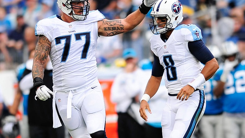 Taylor Lewan Marcus Mariota Titans
