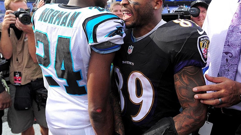 Josh Norman Steve Smith Carolina Panthers