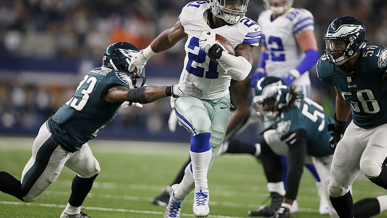 Ezekiel Elliott Dallas Cowboys Philadelphia Eagles