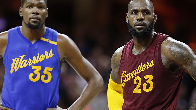 NBA Finals NBA MVP LeBron James Kevin Durant Golden State Warriors Cleveland Cavaliers