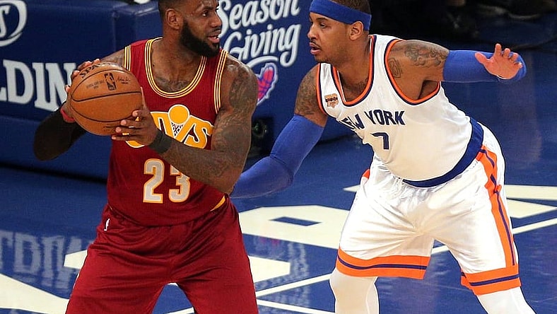 LeBron James Carmelo Anthony top 100 NBA