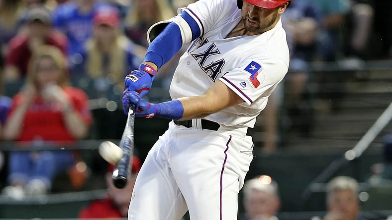 Joey Gallo of the Texas Rangers absolutely destroyed this pitch