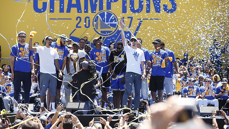 The Golden State Warriors foot the entire $4 million bill for their championship parade.