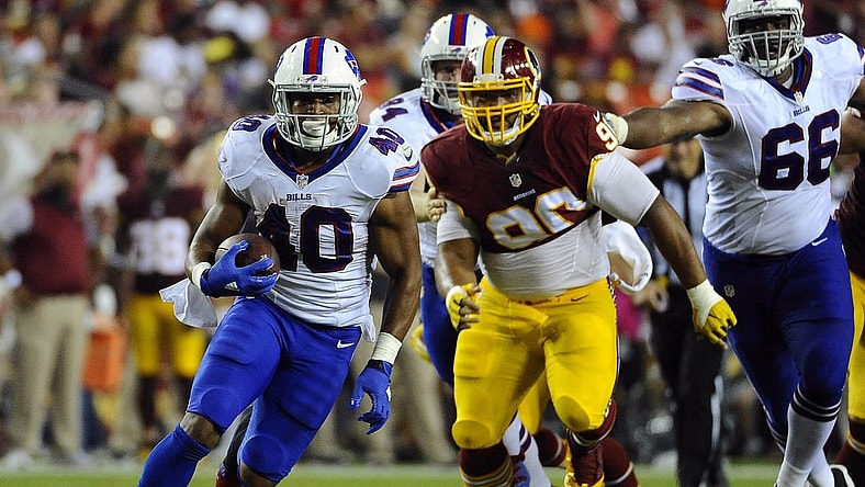 Buffalo Bills running back Jonathan Williams