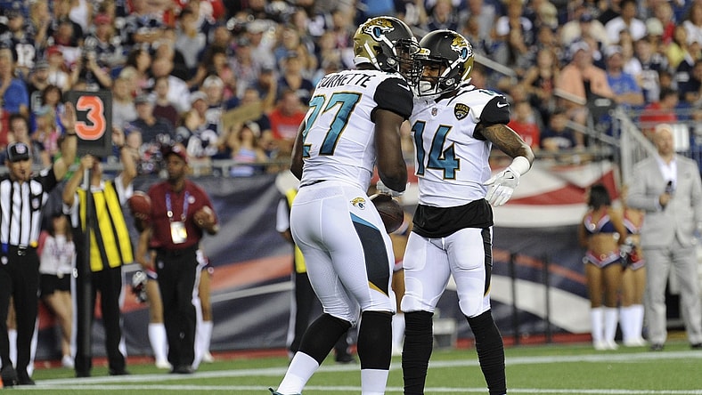 Leonard Fournette scored a TD in his NFL debut.