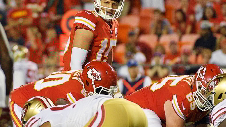 NFL star in the making, Kansas City Chiefs quarterback Patrick Mahomes