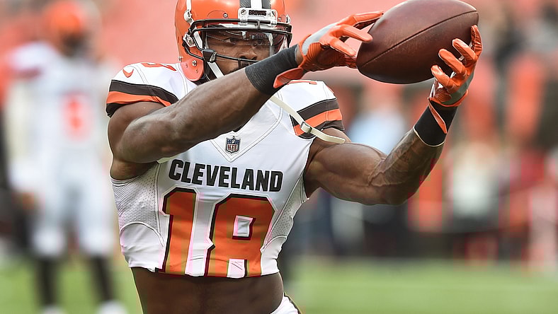 Cleveland Browns receiver Kenny Britt