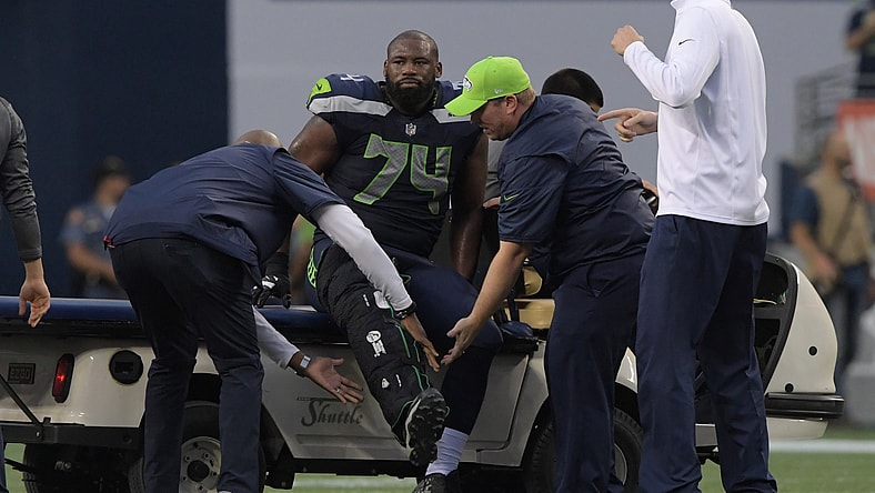 Seattle Seahawks left tackle George Fant was lost for the season with a torn ACL in preseason Week 2