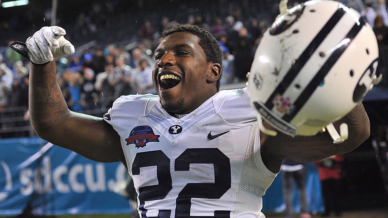 BYU running back Squally Canada