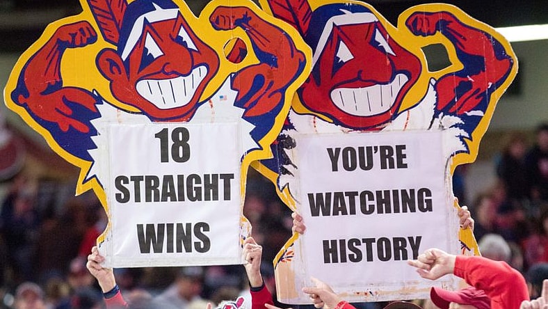 Cleveland Indians 18 game winning streak