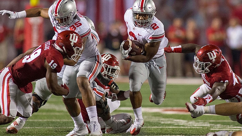 Ohio State running back J.K. Dobbins