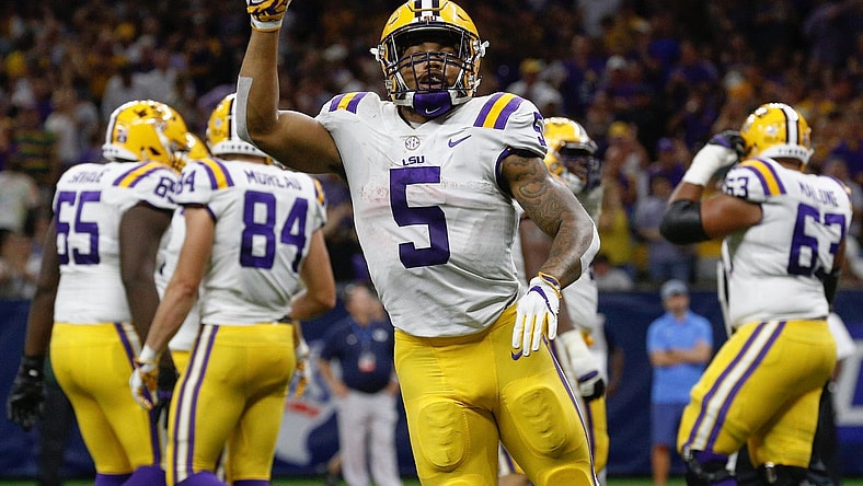LSU running back Derrius Guice
