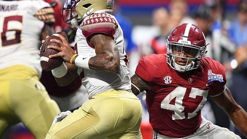 Alabama linebacker Christian Miller