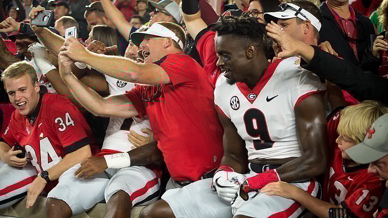 The Georgia Bulldogs pulled off one of the biggest college football upsets in Week 2